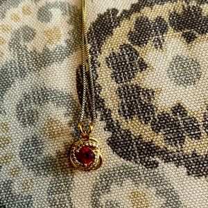 Ruby necklace